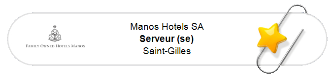 Nos annonces - Serveur (se) - Saint-Gilles
