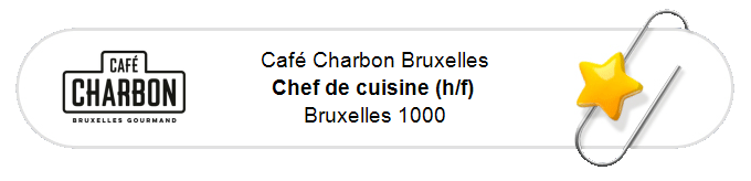 Nos annonces - Chef de cuisine (h/f) - Bruxelles 1000